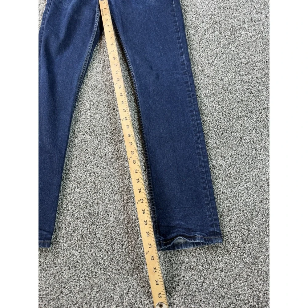 Levi's 511 Slim Straight Jeans Men's Size 34X34 Blue Dark Wash